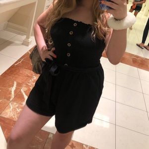 Adorable black romper